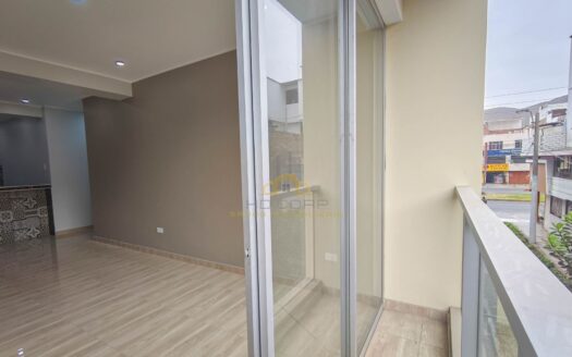 DEPARTAMENTO DE ESTRENO / 91 M2 EN SEGUNDO PISO / PJE. YUNGAY / URB. LOS PINARES / LOS OLIVOS