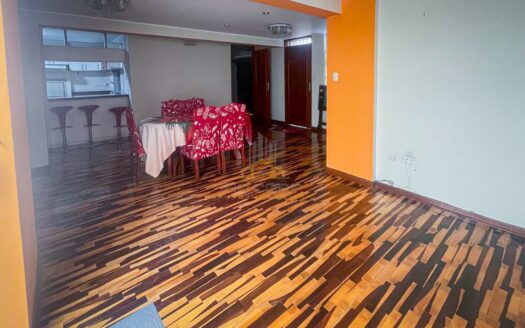 DEPARTAMENTO DE 122 M2 EN PRIMER PISO FRENTE A PARQUE,  URB. COVIDA – LOS OLIVOS