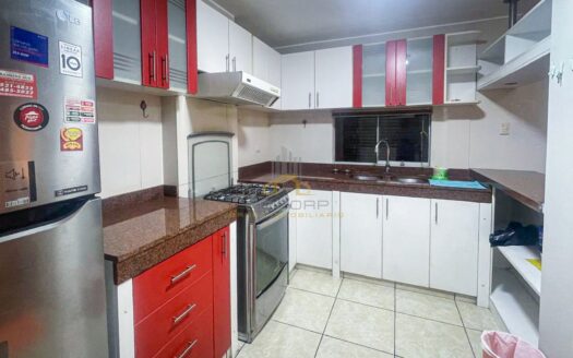 DEPARTAMENTO DE 122 M2 EN PRIMER PISO FRENTE A PARQUE,  URB. COVIDA – LOS OLIVOS