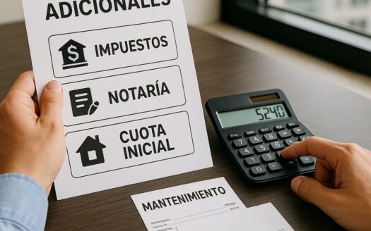 ¿Qué gastos adicionales debo considerar al comprar un departamento