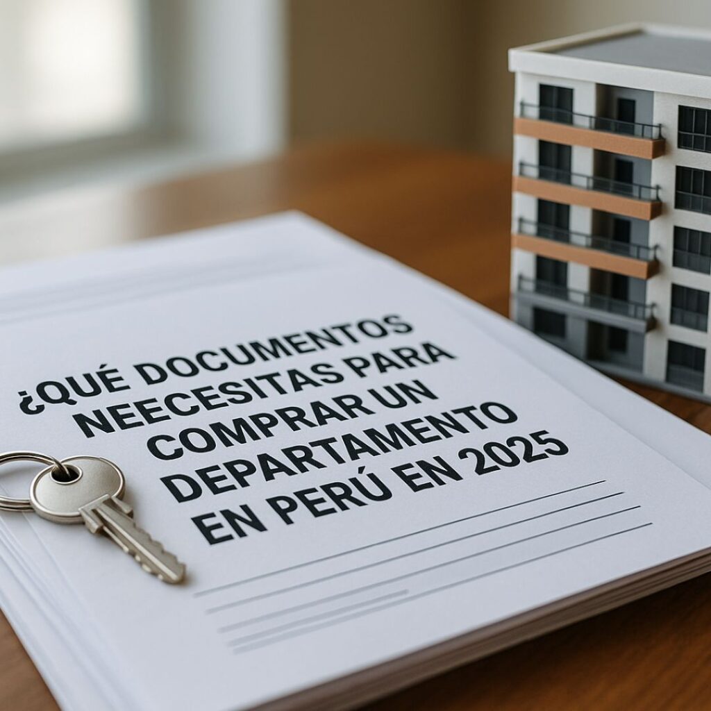documentos para comprar departamento